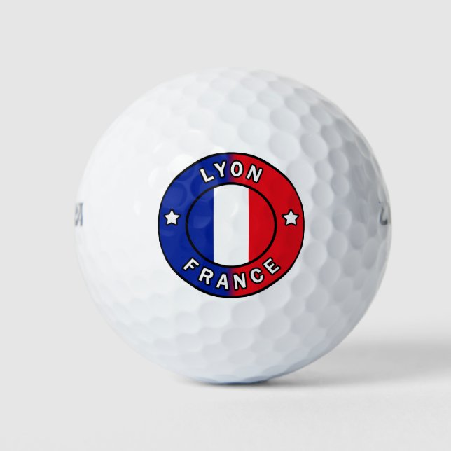 Lyon France Golf Balls (Front)