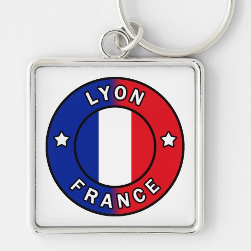 Lyon France Keychain
