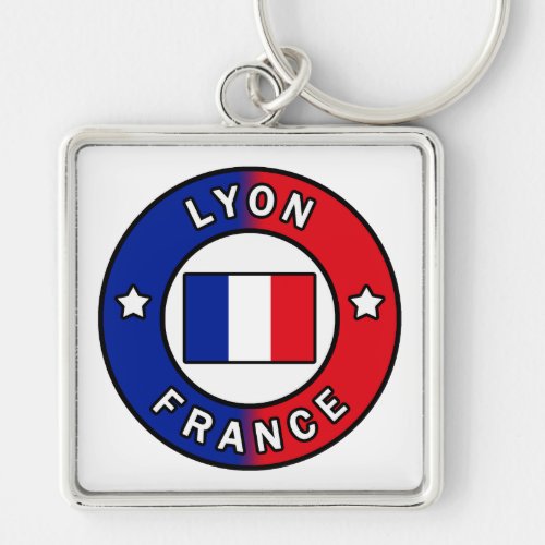 Lyon France Keychain