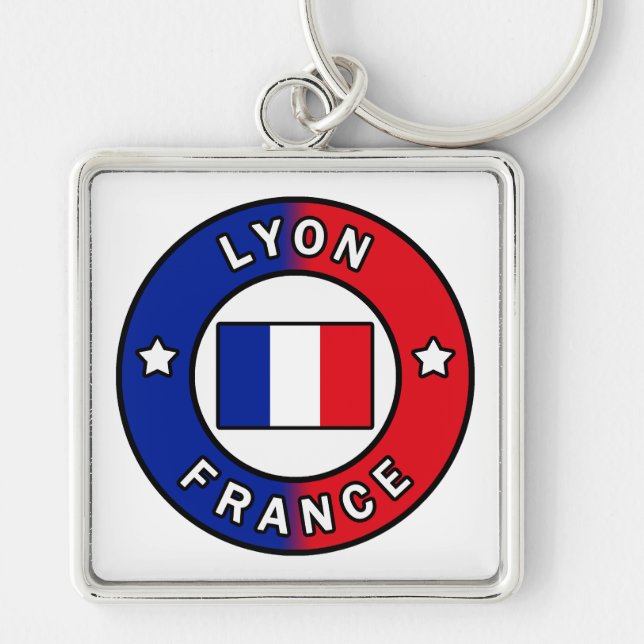 Lyon France Keychain (Front)