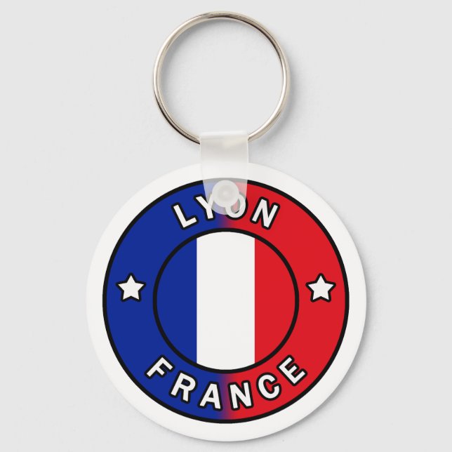 Lyon France Keychain (Front)