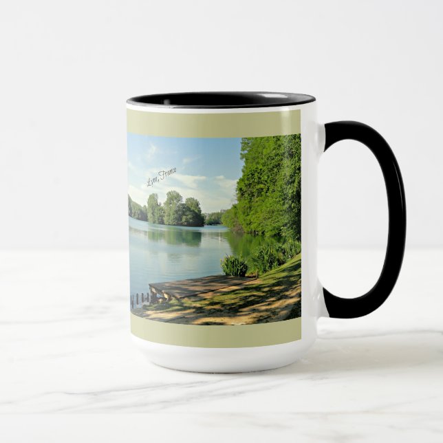 Lyon, France Landscape Mug (Right)