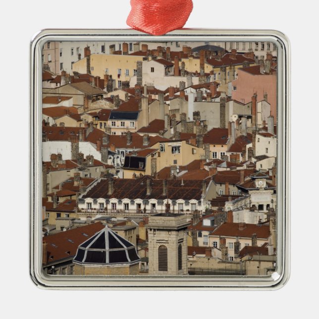 Lyon, France Metal Ornament (Front)