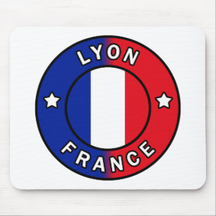 Lyon France Mouse Pad