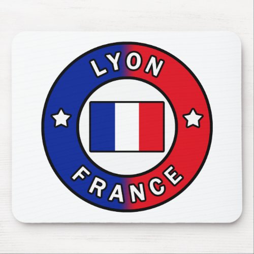 Lyon France Mouse Pad