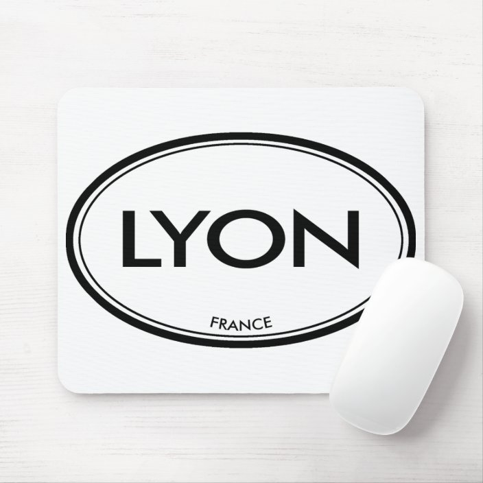 Lyon, France Mouse Pad