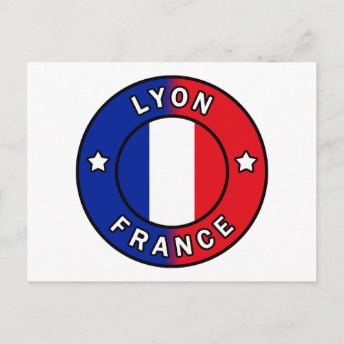 Lyon France Postcard