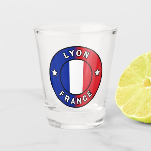 Lyon France Shot Glass