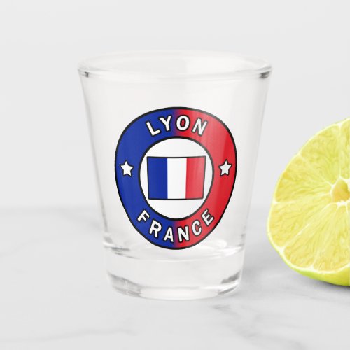 Lyon France Shot Glass