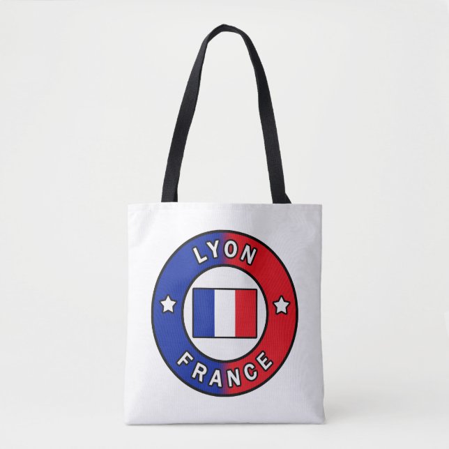 Lyon France Tote Bag (Front)