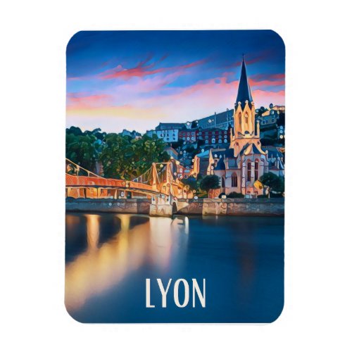 Lyon Photo Vintage  Magnet