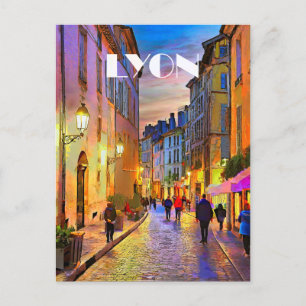 Lyon Photo Vintage Postcard