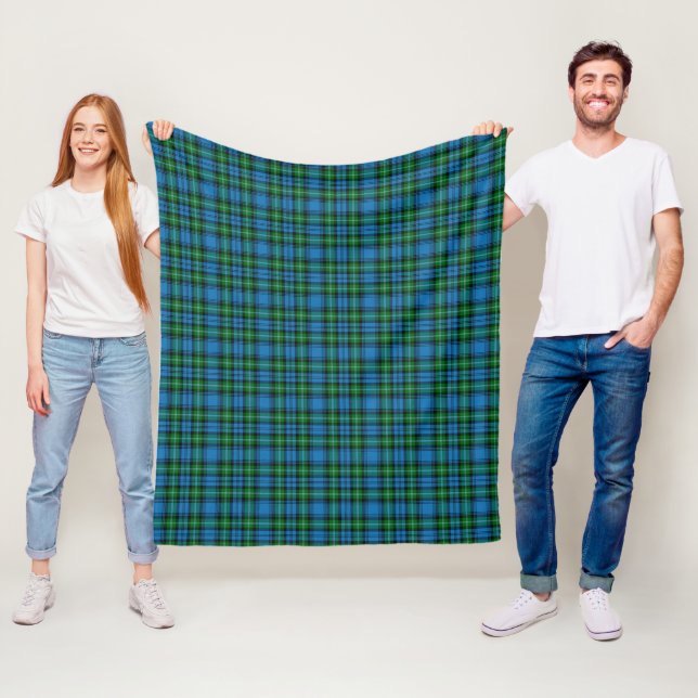 Lyon Plaid Fleece Blanket (In Situ)