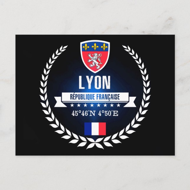 Lyon Postcard (Front)