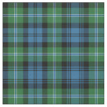 Lyon Tartan Pattern Blue and Green Irish Plaid Fabric