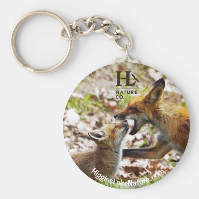 Lyon Twp. foxes Keychain (Front)