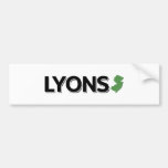 Lyons, New Jersey Bumper Sticker