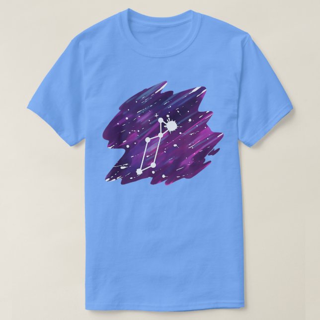 Lyra Constellation Astronomer And Nature Lover  T-Shirt (Design Front)