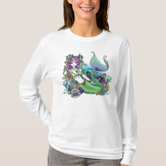 "Lyra" Rainbow Sea Scape Mermaid Shirt