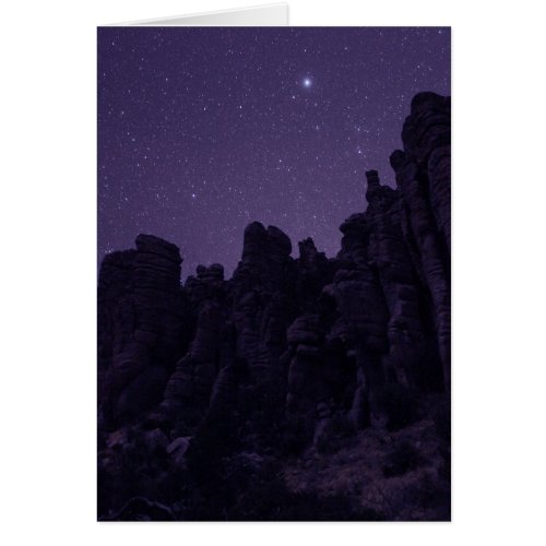 Lyra shining over Chiricahua National Monument Pho