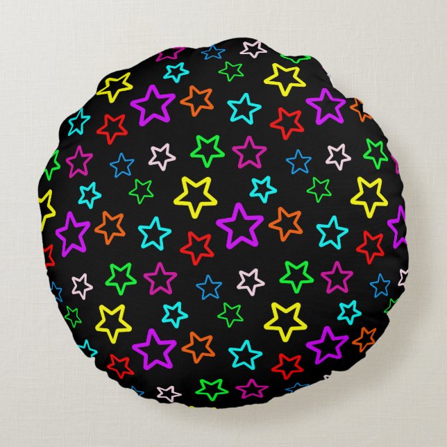Lyrae Round Pillow (Back)