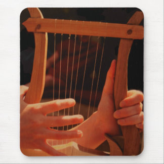 lyre - roman mouse pad