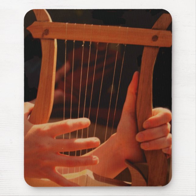 lyre - roman mouse pad (Front)