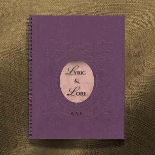 Lyric & Lore Embossed Purple Archive Journal
