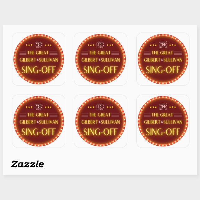 Lyric Theatre 2025 - Sticker (Sheet)