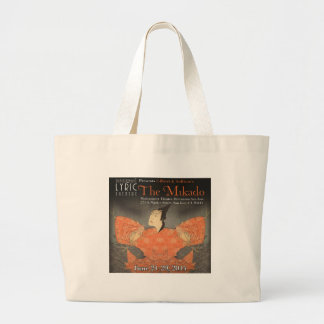 Lyric Theatre -- Mikado 2014 Large Tote Bag