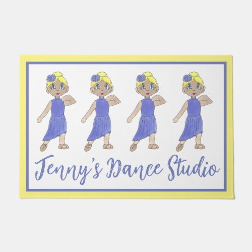 Lyrical Dance Recital Modern Teacher Studio School Doormat