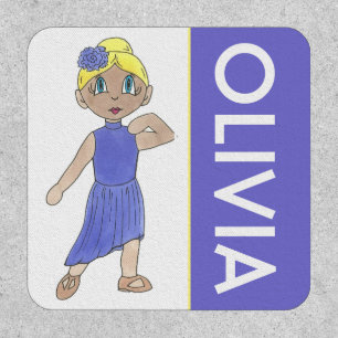 Lyrical Liturgical Modern Dance Dancer Girl Patch