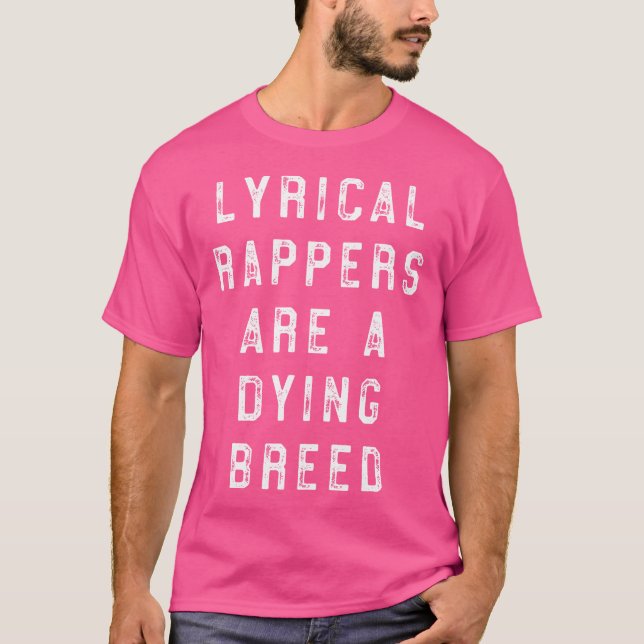 Lyrical Rappers Old School Hip Hop T Shirt Lyricis (Front)