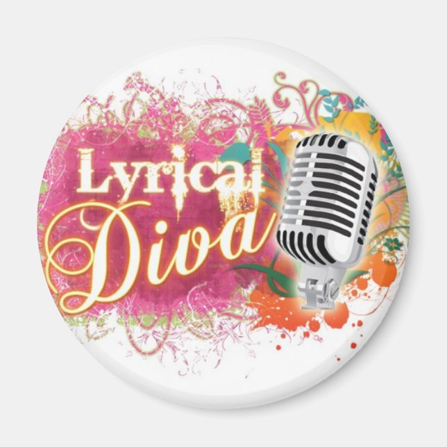 LYRICALDIVA2copy Magnet (Front)