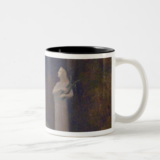 Lyricism in the Forest, 1910 Two-Tone Coffee Mug (Right)