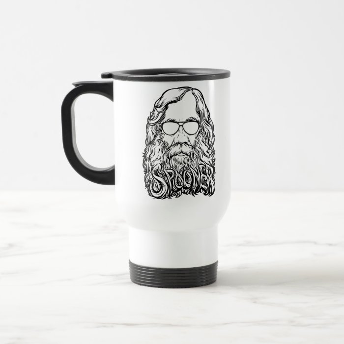 Lysander Spooner Beard And Shades Mug