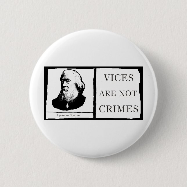 Lysander Spooner Button (Front)