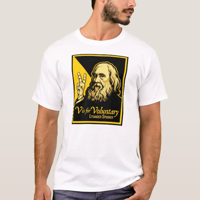Lysander Spooner T-Shirt (Front)