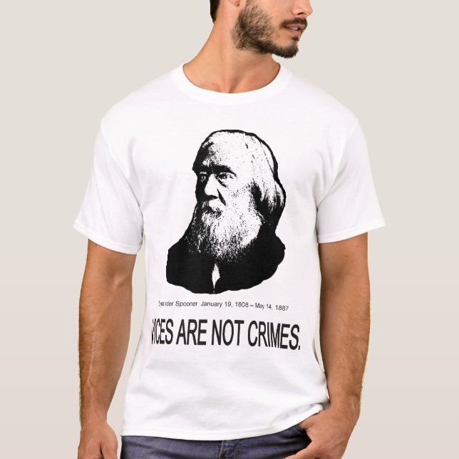 Lysander Spooner T-Shirt (Front)