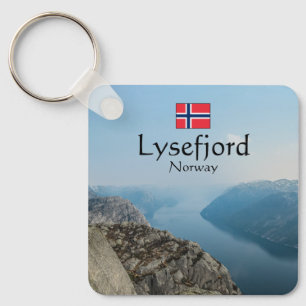 Lysefjord Norway Keychain