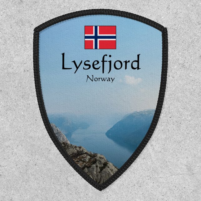 Lysefjord Norway Patch (Front)
