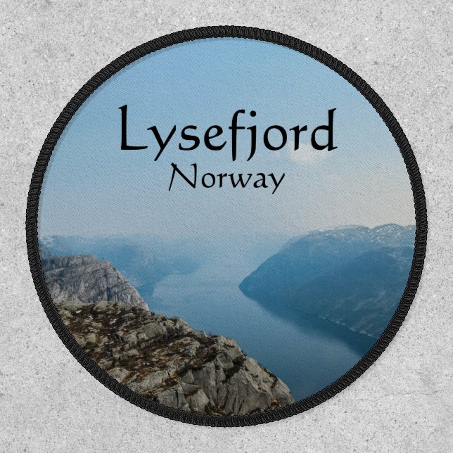 Lysefjord Norway Patch (Front)