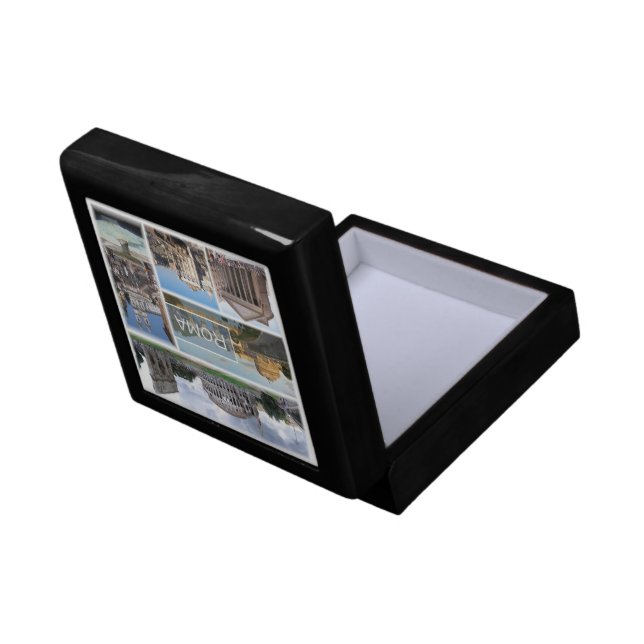 LZO006 ROME, Mosaic, Lazio, Italy, Gift Box (Back Open)