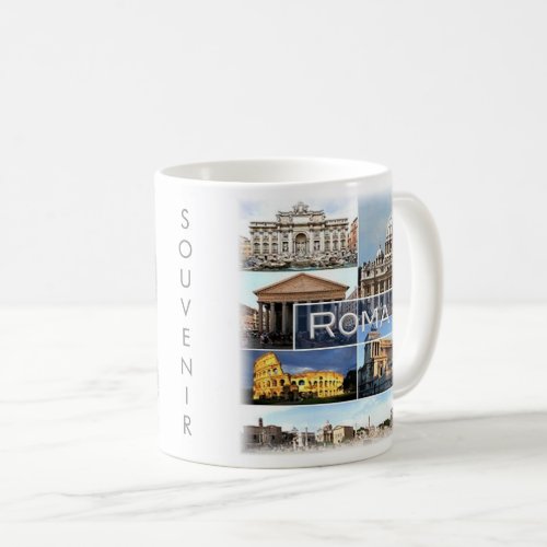 LZO010 mosaic of ROME Lazio Italy Coffee Mug