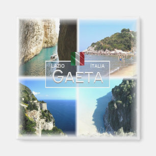 LZO015 GAETA, Mosaic, Lazio, Italy, Fridge Magnet