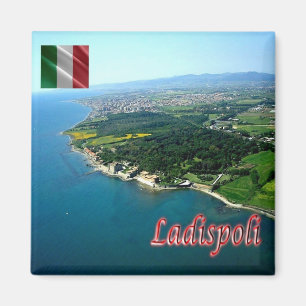 LZO031 LADISPOLI, Lazio, Italy, Fridge Magnet