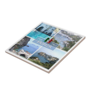 LZO042 PONZA, Lazio, Italy, Ceramic Tile