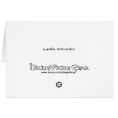 LZRDLICK NC Plate Cards (Back Horizontal)