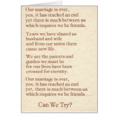 M04: Our Marriage is Over (Front)