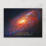 M106 Spiral Galaxy, Canes Venatici Postcard